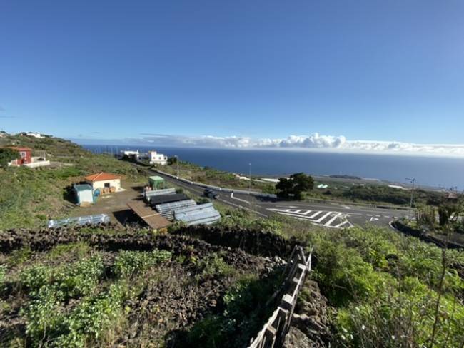 Land with nice view in Mazo on La Palma island